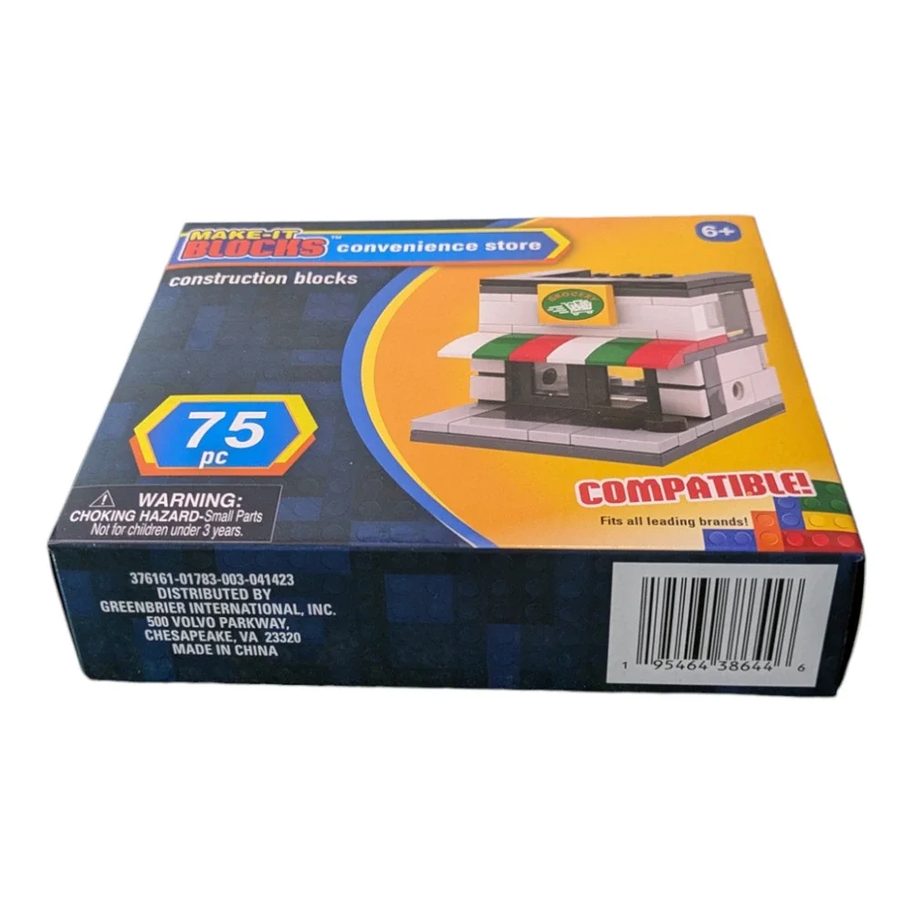 Make–it Blocks-Convenience Store-Brand New Factory Sealed-Compatible Brands